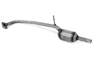 Труба прием. с катализатором DACIA LOGAN 1.4i MPi (2003-12)(пр-во Polmostrow)