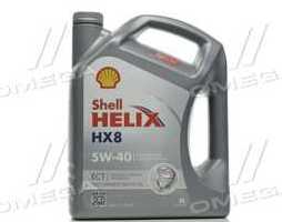 Олива моторна SHELL Helix HX8 ECT 5W-40 (Каністра 5л)
