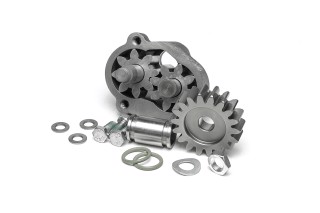 Насос масляний MAN 108.0 R6 D0826/D0836LF/LFL/LOH (З ШЕСТЕРНЕЮ ПРИВОДУ) (ви-во Febi)