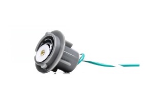 Патрон заднього ліхтаря LANOS 1-контакт подвійний захват (DECARO)