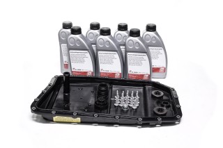 Комплект для заміни оливи FEBI 34608 7x1L, фільтр АКПП, прокладка (опис у примітці)