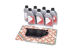 Комплект для заміни оливи FEBI 14738 7x1L, фільтр АКПП, прокладка (опис у примітці)