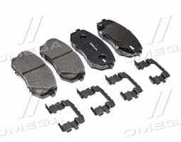 Колодки тормозные дисковые передние (пр-во Mobis)