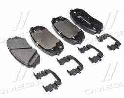 Колодки тормозные дисковые передние (пр-во Mobis)