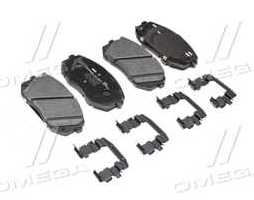 Колодки тормозные дисковые передние (пр-во Mobis)