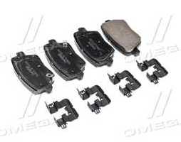 Колодки тормозные дисковые задние (пр-во Mobis)