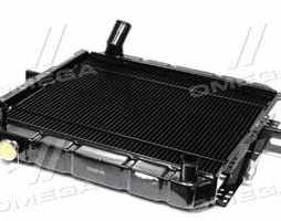 Радіатор  вод. охолодж.  МАЗ 500 (3-х рядн.) мідний <ДК>