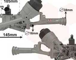 Корпус масляного фільтра FIAT DOBLO 10>15 у зборі (вир-во Van Wezel)