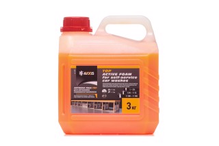 Активна піна  AXXIS ТОР для автомийок самообслуговування 3кг (каністра 3л)