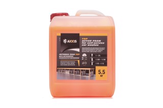 Активна піна  AXXIS ТОР для автомийок самообслуговування 5,5кг (каністра 5л)