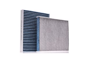 Фільтр салону антибактеріальний BMW 5, 6, 7 08- ArgentuM (2шт.) (вир-во DENCKERMANN)