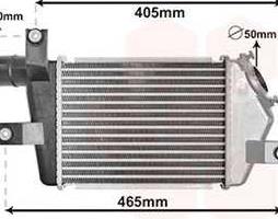 Интеркулер MITSUBISHI L200/ PAJERO 07+ (пр-во Van Wezel)