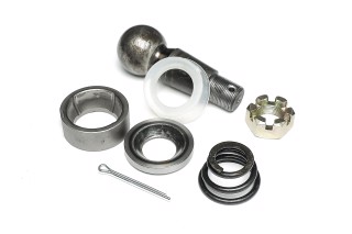 Р/к тяги рулевой КАМАЗ продольной тяги в сборе (с пыльником 5320-3414074 СИЛИКОН) (DETALKA)