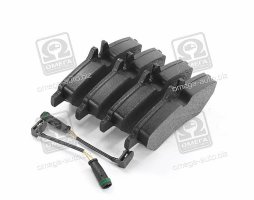 Колодка тормозная дисковая задняя MB SPRINTER (пр-во Intelli)