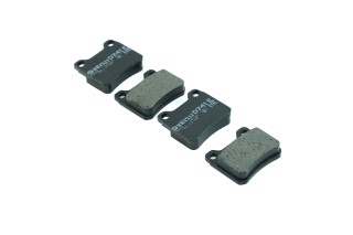 Колодка тормозная дисковая задняя MB (пр-во Intelli)