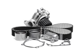 Водяний насос + комплект зубчастого реміня (Вир-во INA)