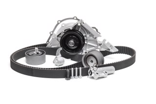 Водяной насос + комплект ремня ГРМ (Пр-во INA)