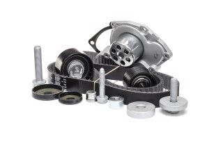 Водяний насос + комплект зубчастого реміня (Вир-во INA)