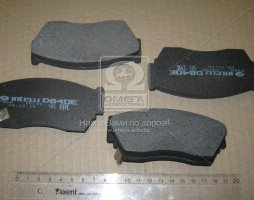 Колодка гальм. диск. NISSAN Sunny передн. (вир-во Intelli)