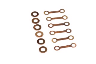 Шайба форсунки Еталон, ТАТА Е1,Е2 (компл. 6+6) (не гнуті) (RIDER)