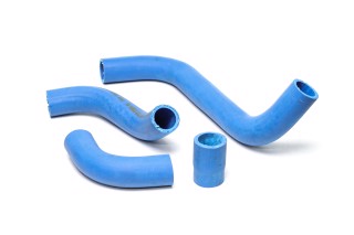 Комплект патрубків радіатора ВАЗ 2101-,2107 Синя гума(Алюміній)(ком-кт 4шт)(RG RUBBER GROUP)