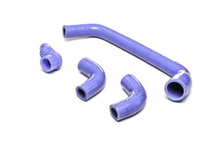 Патрубок РХХ ГАЗЕЛЬ,ВОЛГА (дв. ЗМЗ 406 інжектор, 4 штуки) (СИЛІКОН)