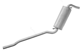 Глушник перед. AUDI 80 (вир-во ТМК)