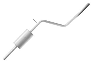 Глушник центр. DACIA LOGAN 1.4,1.6 (2007-)(вир-во ТМК)