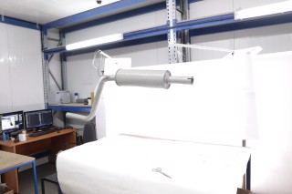 Глушник центр. VW CADDY (вир-во ТМК)