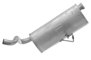 Глушитель задн. CITROEN (пр-во ТМК)