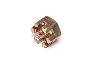 Гайка М18х1,5 УРАЛ,КРАЗ,МАЗ пальця рульового корончаста (H ? 20 мм)