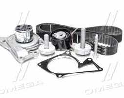 Комплект ременя ГРМ із водяним насосом (Вир-во NTN-SNR)