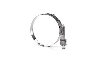 Хомут выхлопной системы CT, O 70–92 мм / L=15,8 мм, нержавейка (Euro 5) (пр-во Dinex)
