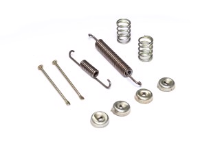 Р/к колодок гальм. задніх ГАЗель з стяжними пружинами (на 2 колодки) (RIDER)