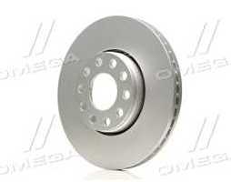 Диск гальмівний SKODA SUPERB, VW PASSAT, передн. вент. (вир-во ABS)
