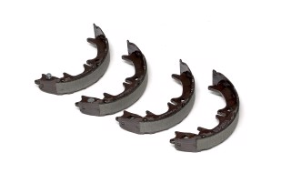 Колодка гальм. барабан. TOYOTA AVENSIS 1.6-2.0 97-03, CAMRY 96-01 задн. (вир-во ABS)