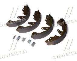 Колодка гальм. барабан. SUZUKI GRAND VITARA 1.6, 2.0, 1.9 DDIS 04/05 - задн. (вир-во ABS)