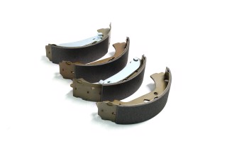 Колодка гальм. барабан. PEUGEOT 806 задн. (вир-во ABS)