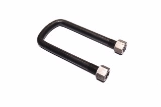 Скоба кріплення ресори (стремянка) передньої МАЗ М24х2,0 L=245 з гайк. (вир-во Самбірський МЗ)