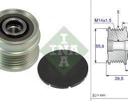 Натяжні ролики для легкових автомобілів (вир-во INA)