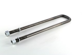 Стремянка задней рессоры с высокой гайкой и гровером ГАЗ 53 3307 М20х1,5 , L=440) <ДК>