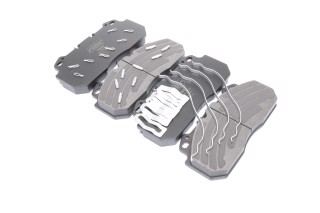 Колодка гальмівна дискова (комплект на вісь) лінійка TWIN (RIDER)