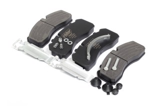 Колодка гальмівна дискова (комплект на вісь) лінійка TWIN (RIDER)