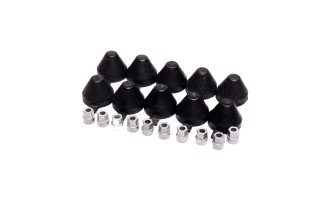 Ремкомплект суппорта (заглушки-10шт, гайки-10шт) KNORR SN5,6,7, SK7 (RIDER)