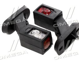 Ліхтар габаритний 24V LED (трикольоровий кривий лонг) L+R (ціна за 1 шт) (TEMPEST)