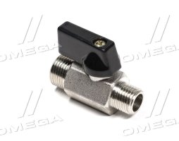 Кран кульовий різьбовий 3/8х1/4 (зовнішнє різьблення) (виведено з асортименту) (RIDER)