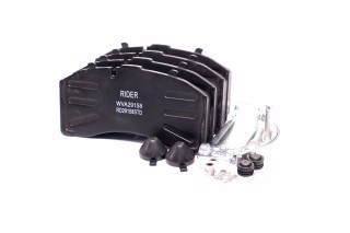 Колодка гальмівна дискова (комплект на вісь) лінійка LONG LIFE (RIDER)