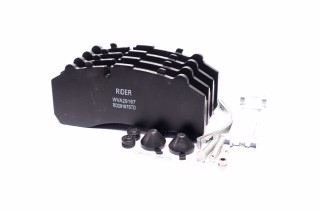 Колодка гальмівна дискова (комплект на вісь) лінійка  LONG LIFE (RIDER)