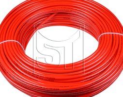 Трубопровод пластиковый красный (пневмо) 10x1мм (MIN 50m) (RIDER). RD 97.28.47