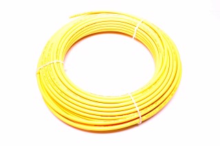 Трубопровод пластиковый желтый (пневмо) 10x1мм (MIN 50m) (RIDER). RD 97.28.48